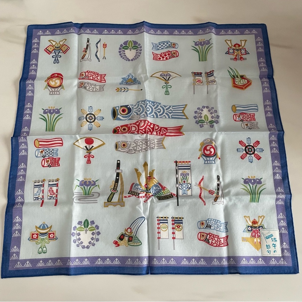NWT Japanese kerchief scarf